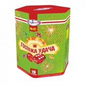 Госпожа удача 19 х 1,2" - Салюты и фейерверки на 19 залпов заказать в Новороссийске