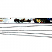 Свеча бенгальская 65 см (4шт) Новогодние желтые СБ4650 - Купить бенгальские огни и свечи в Новороссийске